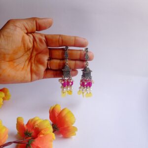 Handcrafted Elegant Jhumka Earrings