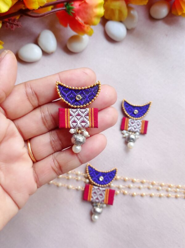 Chandrakor-Traditional handmade khun choker necklace - Image 2