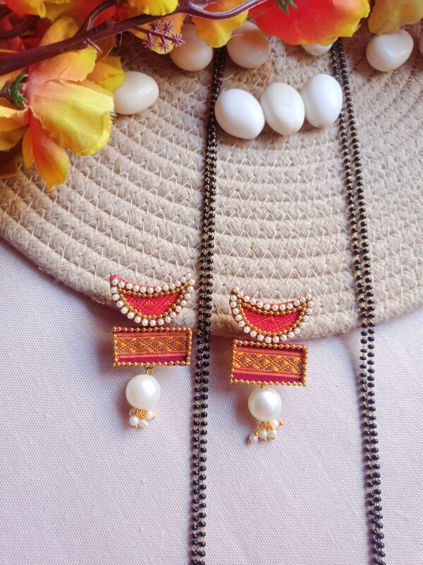 Khun Fabric Magalsutra jewellery