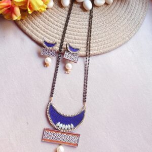 Handcrafted khun mangalsutra jewelery