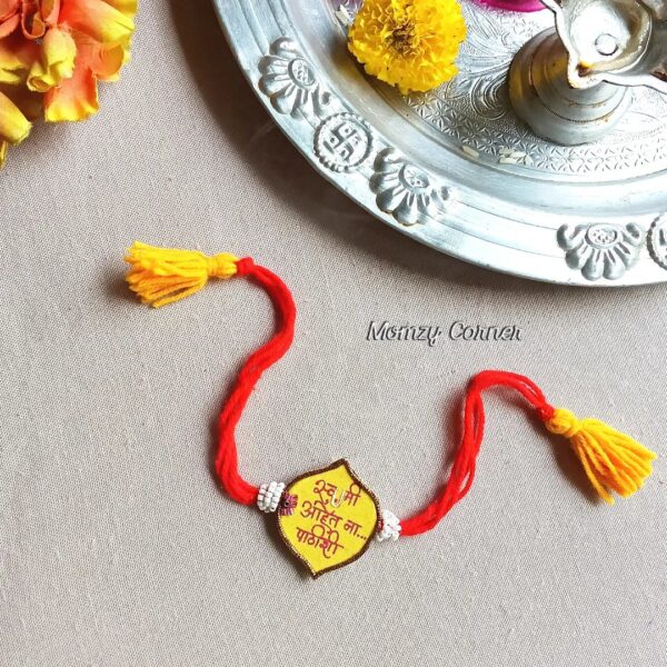 Handpainted Rakhis /Unique handmade rakhis