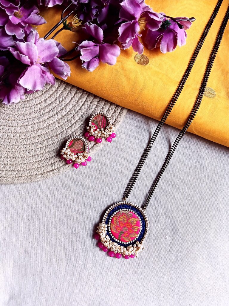 fabric-long-Unique-mangalsutra
