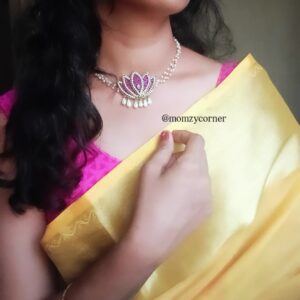 Padmini- Ethnic Lotus chokar set